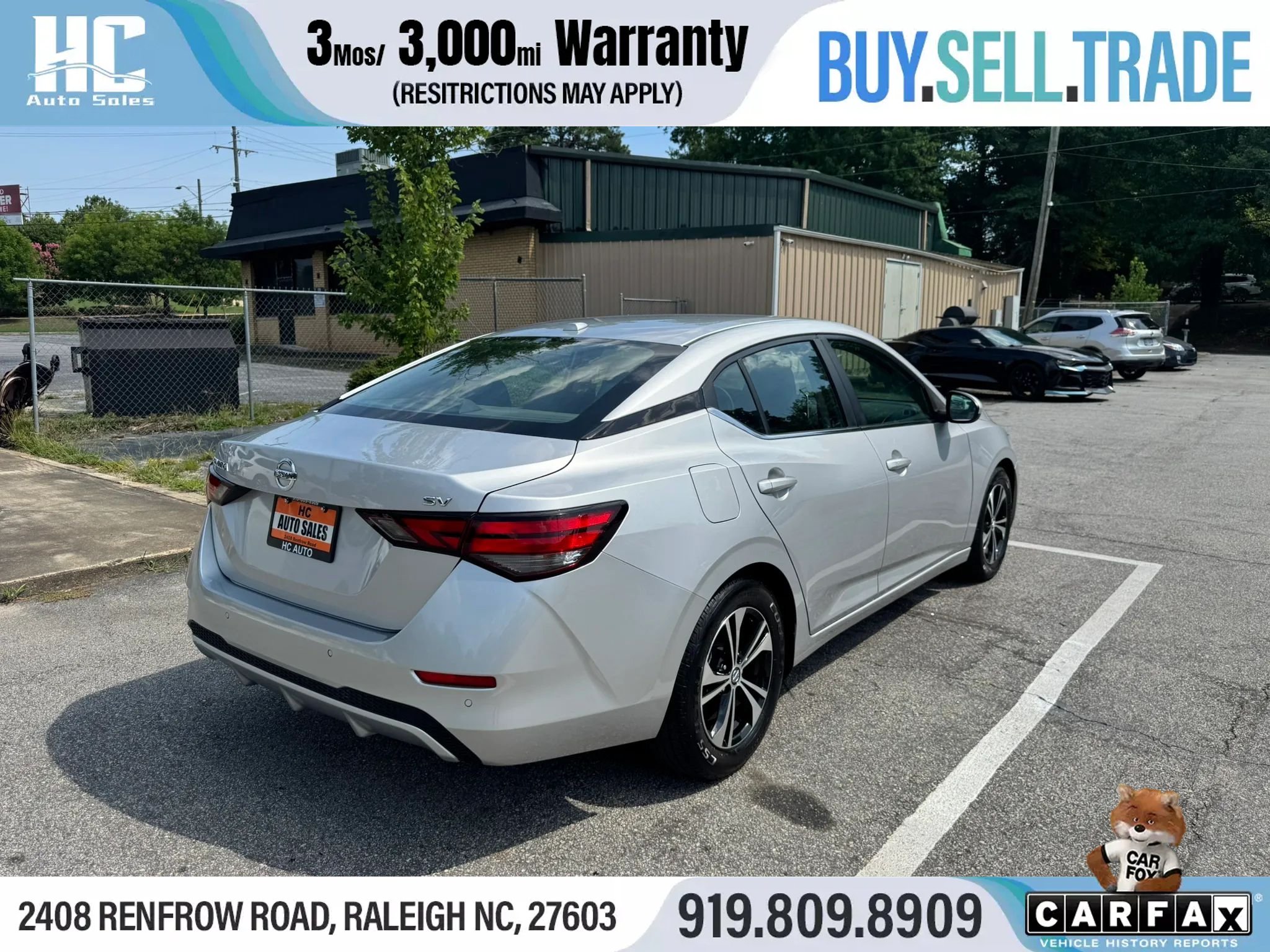Used 2021 Nissan Sentra SV FWD image 5