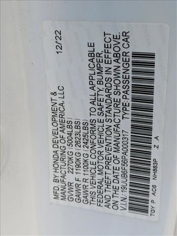 Certified 2023 Acura TLX SH-AWD w/ A-SPEC Pkg image 21