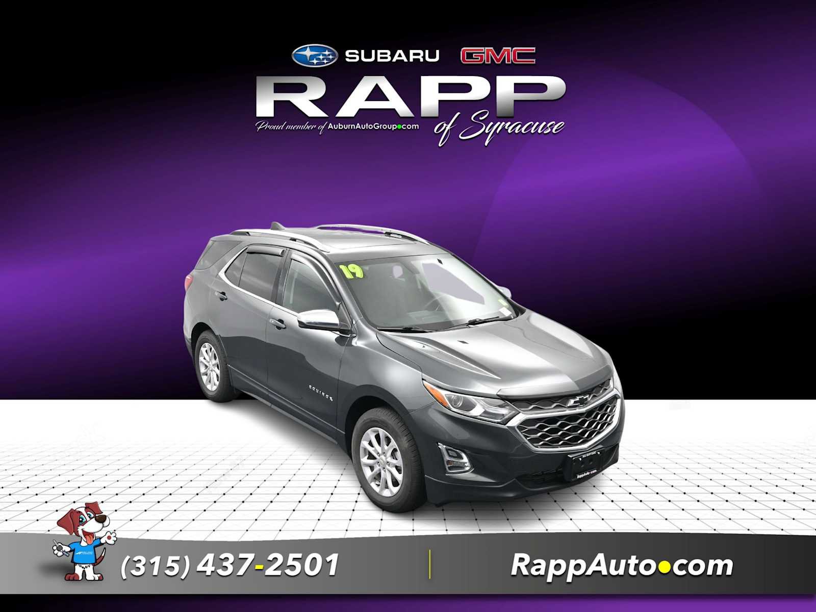 Used 2019 Chevrolet Equinox LT w/ Sun & Navigation Package
