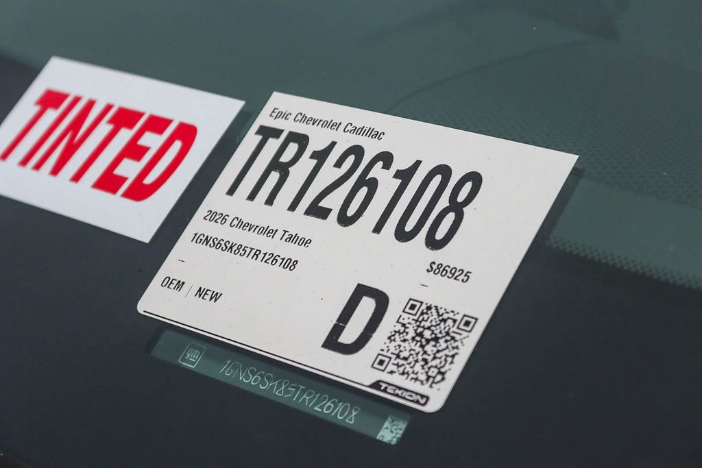 New 2026 Chevrolet Tahoe Premier w/ Sun And Tow Package image 27