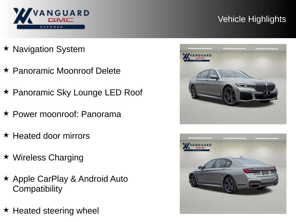 Used 2022 BMW 740i xDrive w/ M Sport Package image 11
