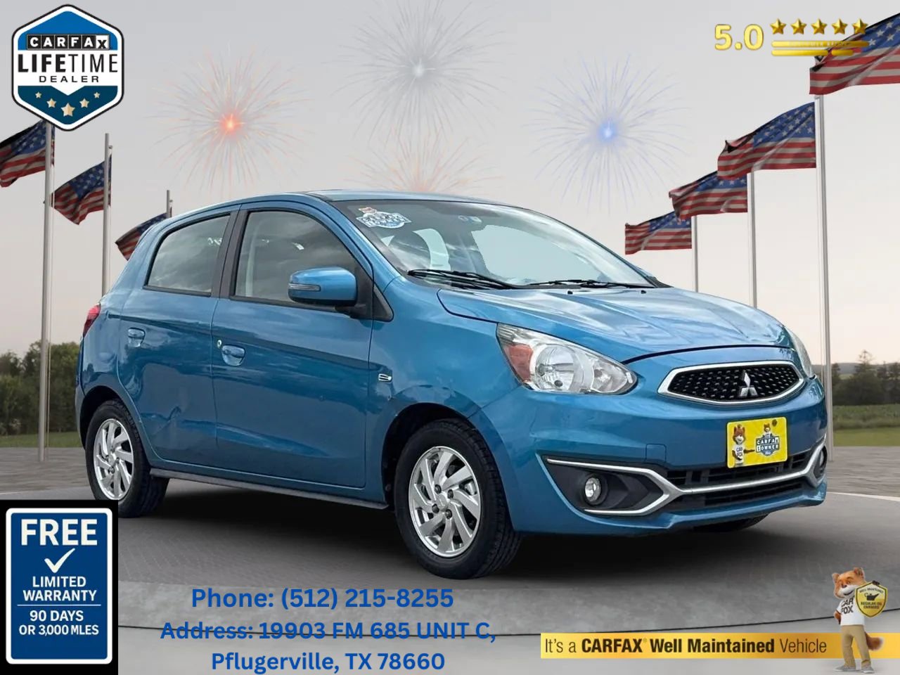 Used 2018 Mitsubishi Mirage SE