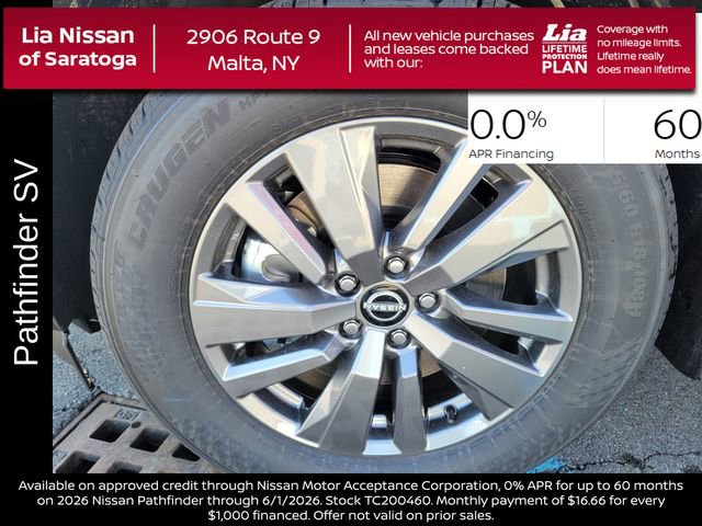 New 2026 Nissan Pathfinder SV AWD/4WD image 10