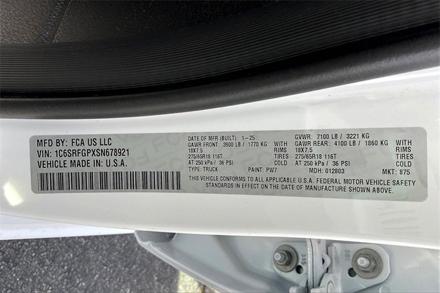 New 2025 RAM 1500 Tradesman image 16