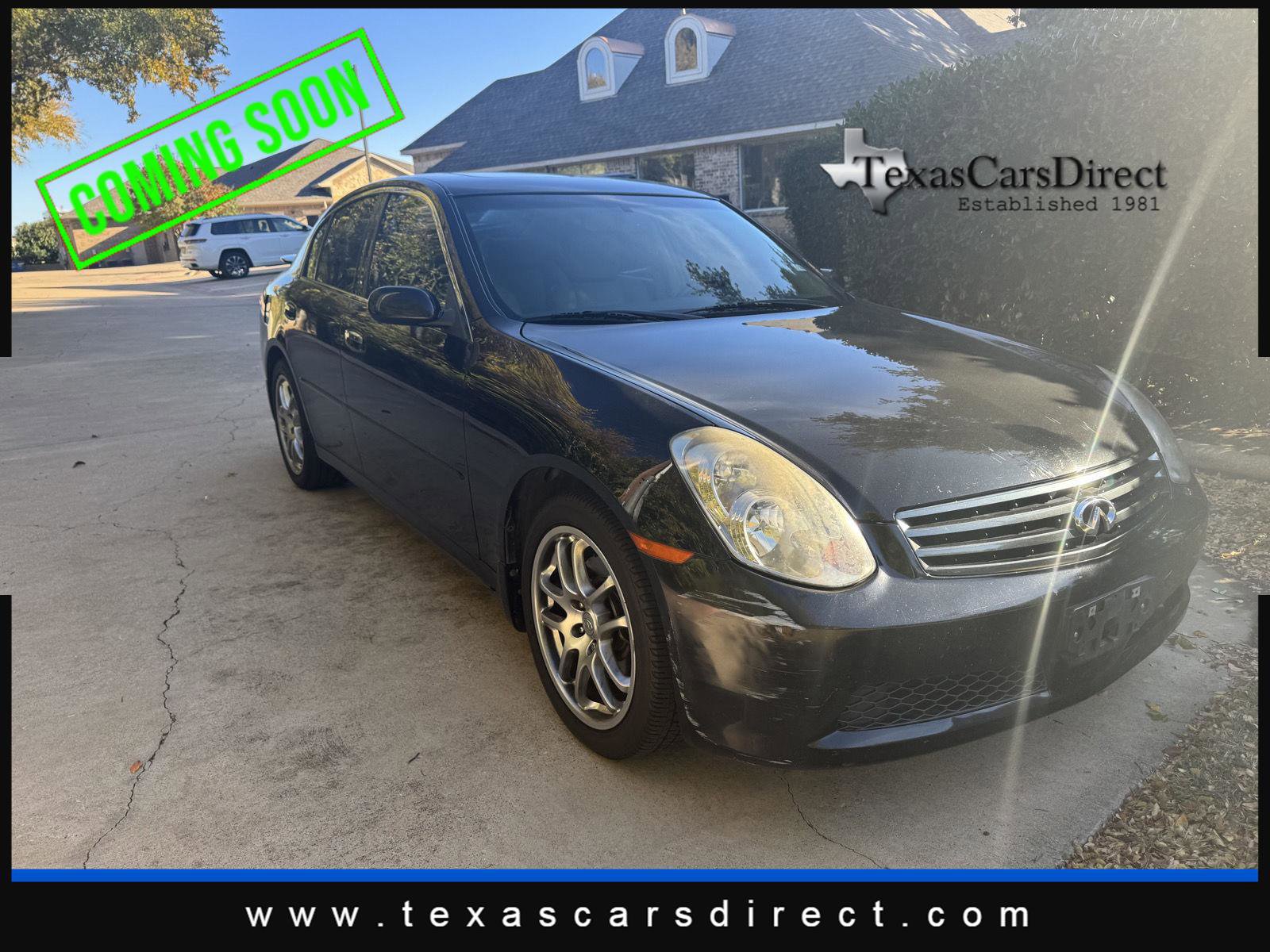 Used 2006 INFINITI G35 Sedan w/ (P02) Premium Pkg B
