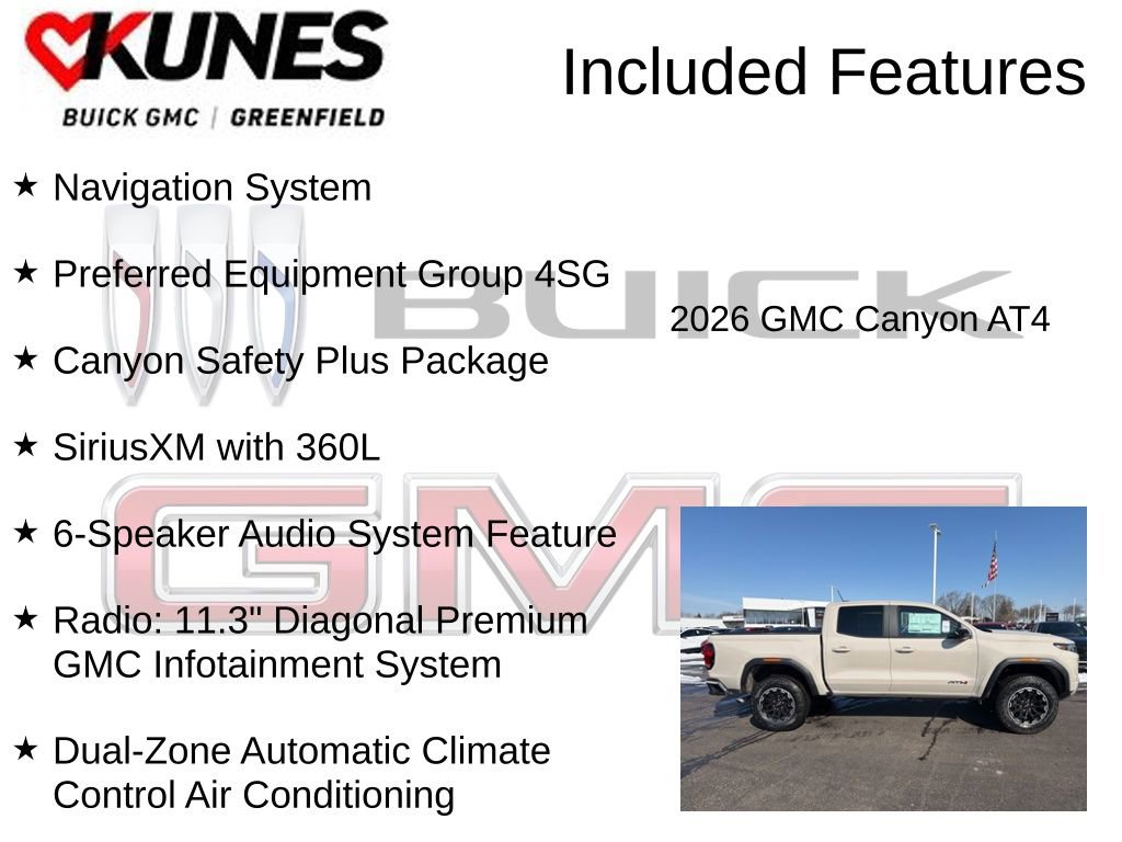 New 2026 GMC Canyon AT4 image 3