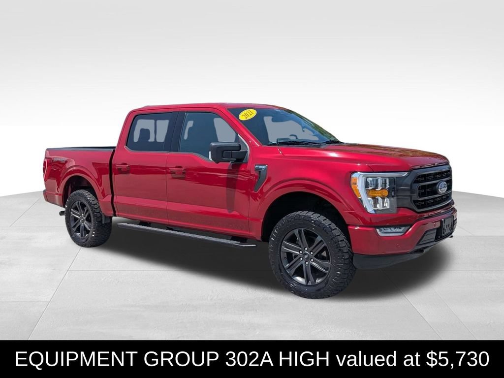 Used 2021 Ford F150 XLT w/ Equipment Group 302A High AWD/4WD image 1