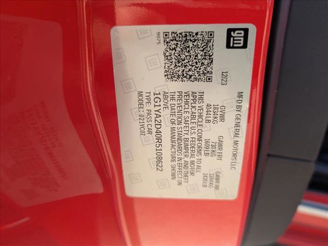 Used 2024 Chevrolet Corvette Stingray Coupe w/ Z51 Performance Package image 16