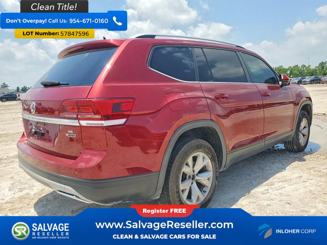 Used 2018 Volkswagen Atlas SE AWD/4WD image 4