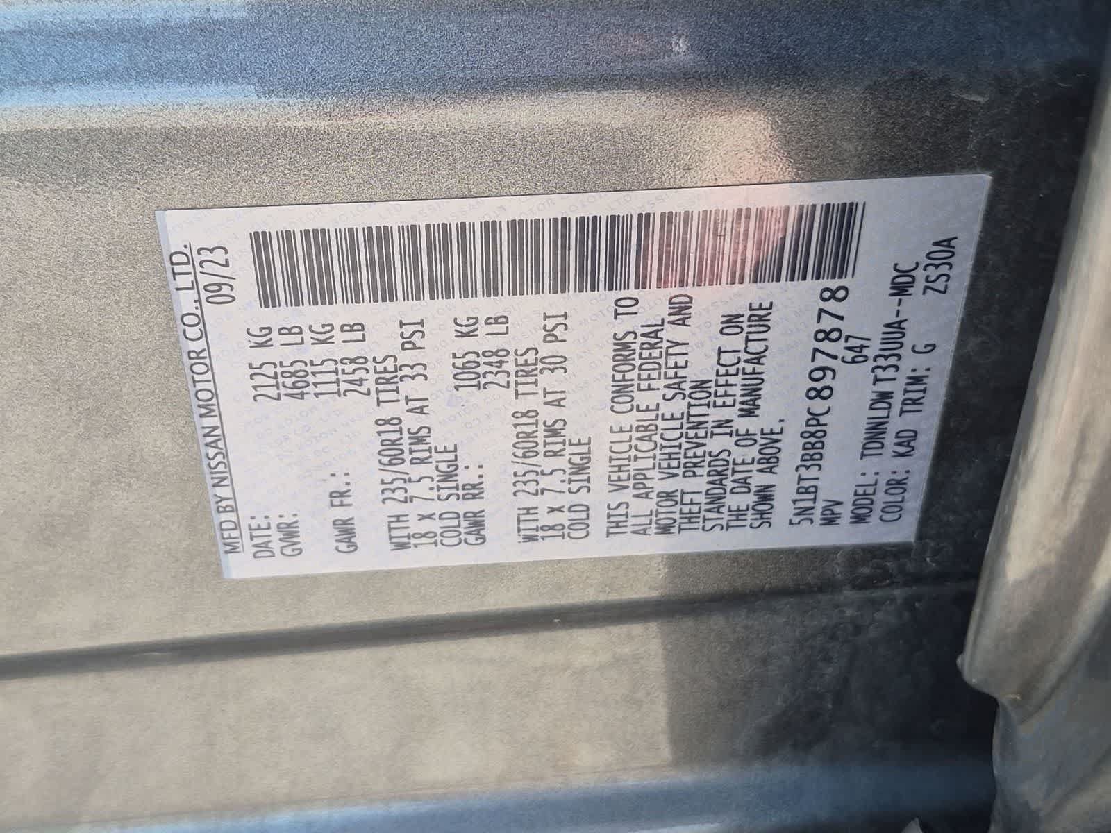 Used 2023 Nissan Rogue SV AWD/4WD image 32