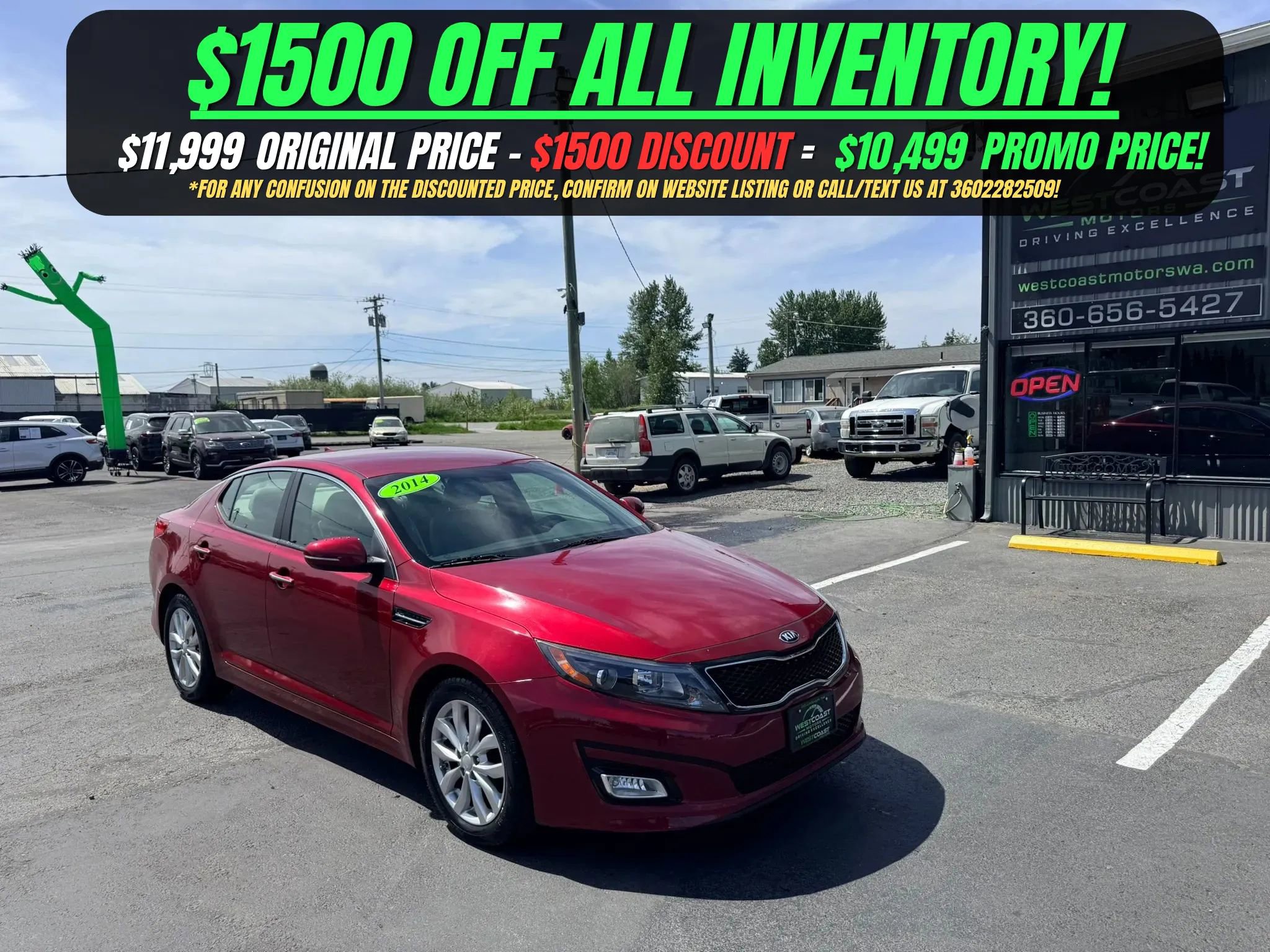 Used 2014 Kia Optima EX