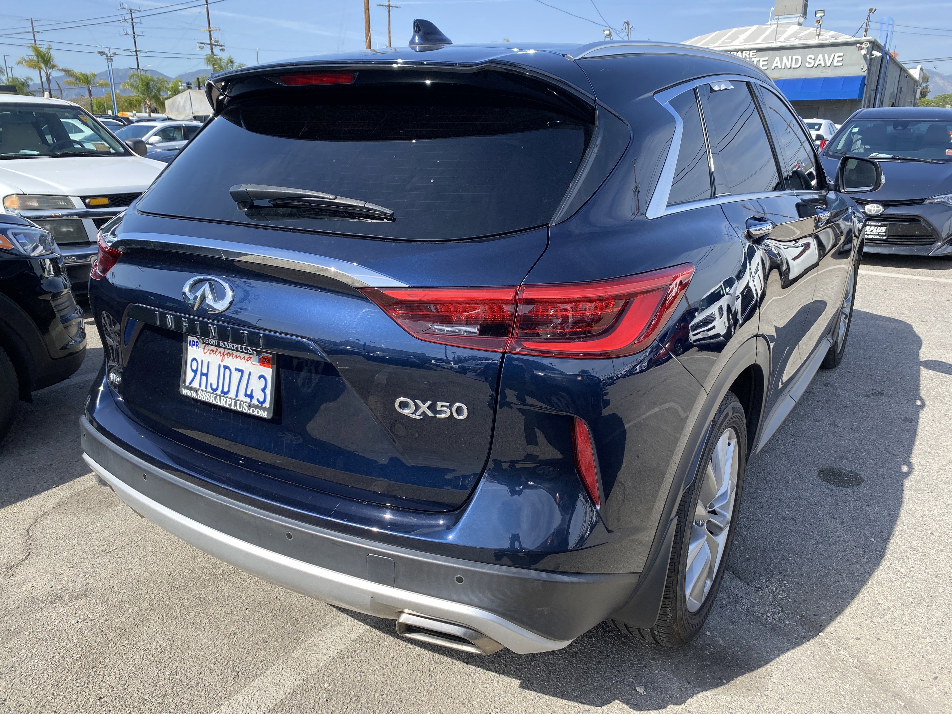 Used 2021 INFINITI QX50 Luxe AWD/4WD image 8
