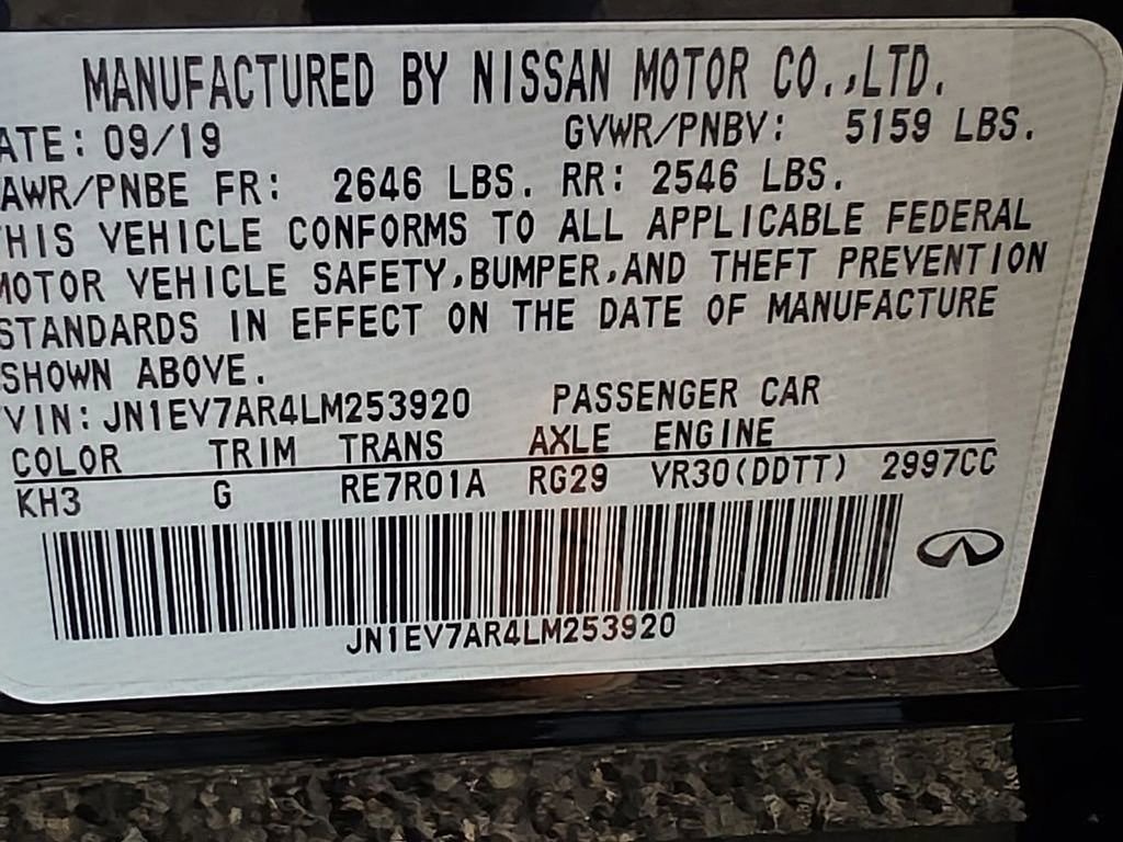 Used 2020 INFINITI Q50 Sport image 48