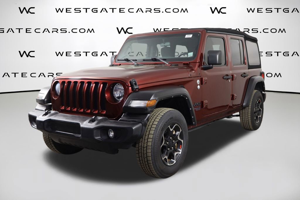 Used 2021 Jeep Wrangler Unlimited Sport image 1