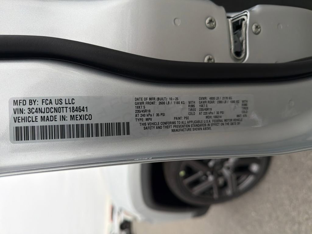 New 2026 Jeep Compass Limited w/ Sun, Sound & Navigation Group image 25