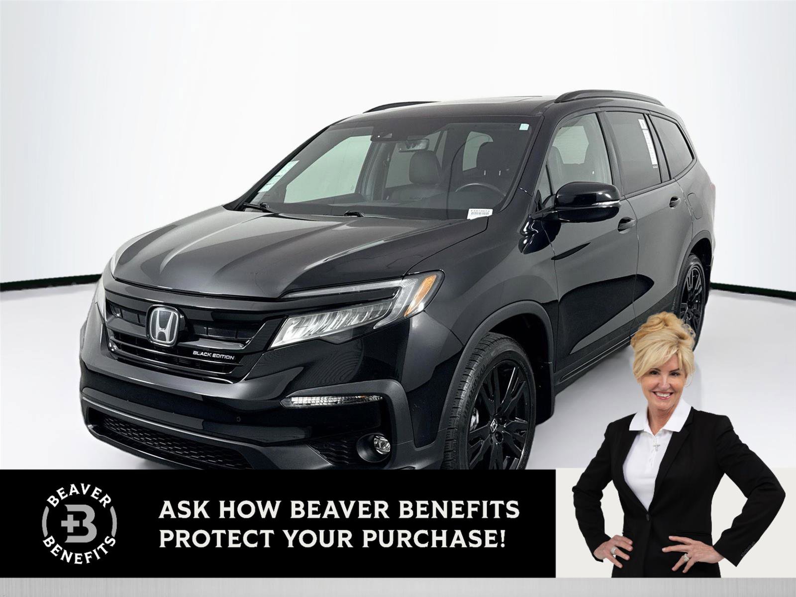 Used 2021 Honda Pilot Black Edition image 1