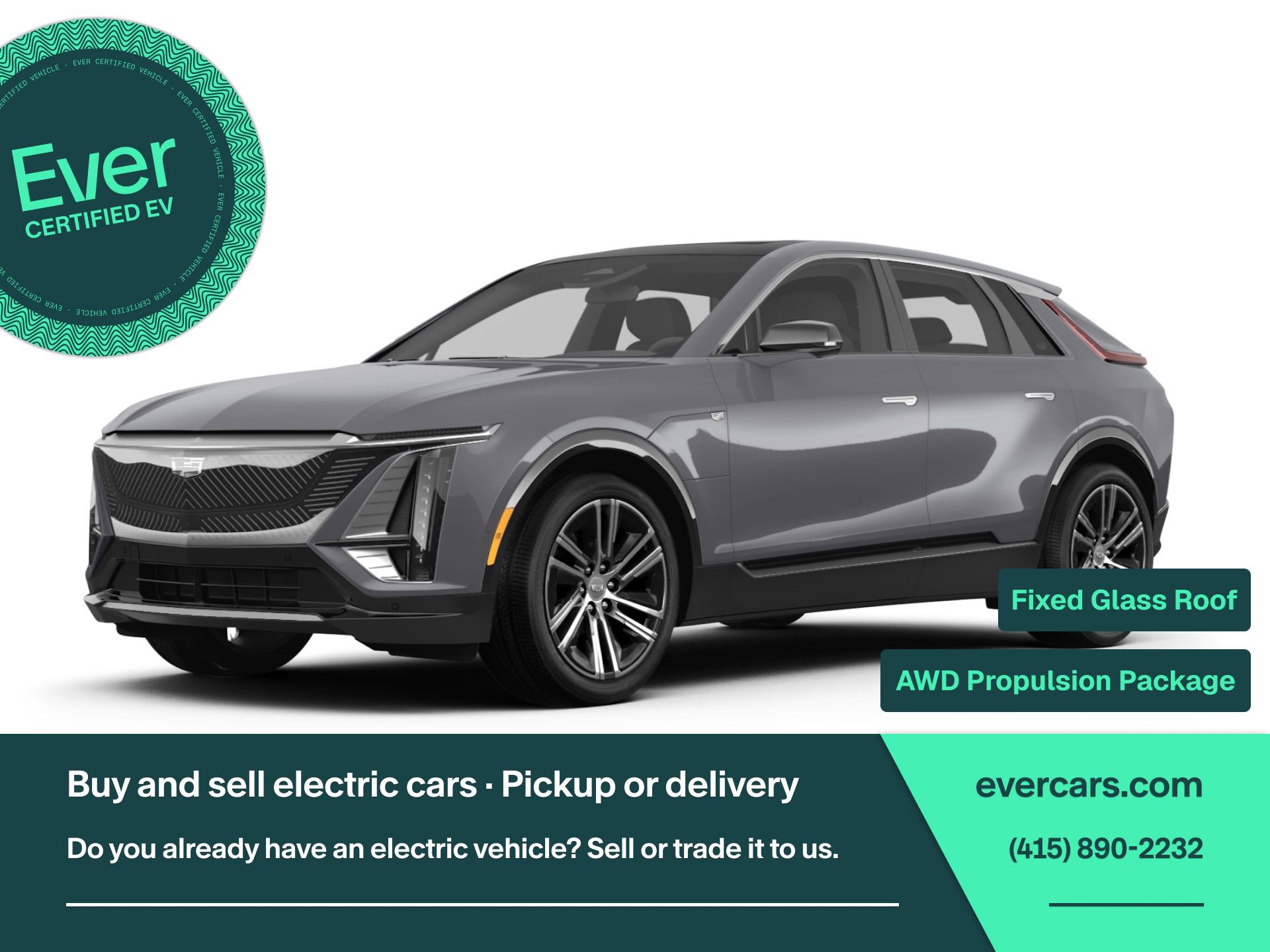 Used 2024 Cadillac Lyriq Tech w/ Driver Assist Package AWD/4WD image 1