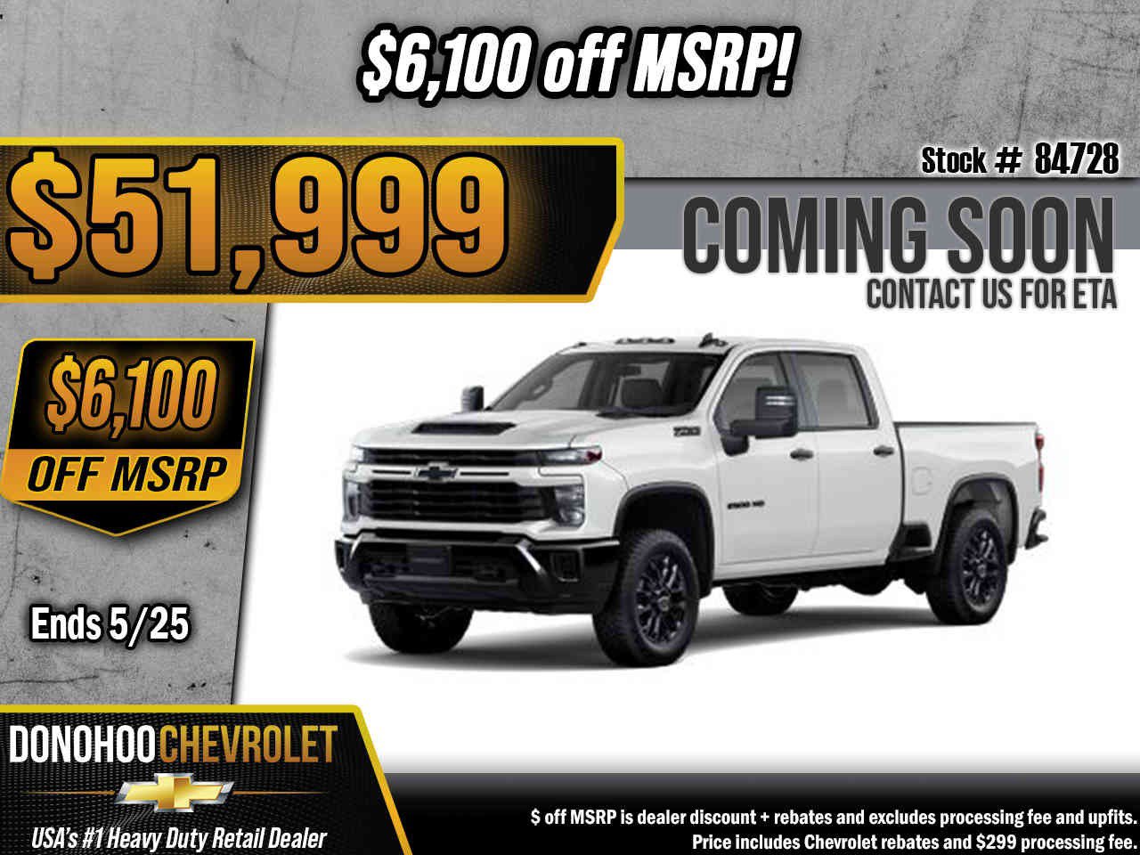 New 2026 Chevrolet Silverado 2500 Custom w/ Custom Blackout Package