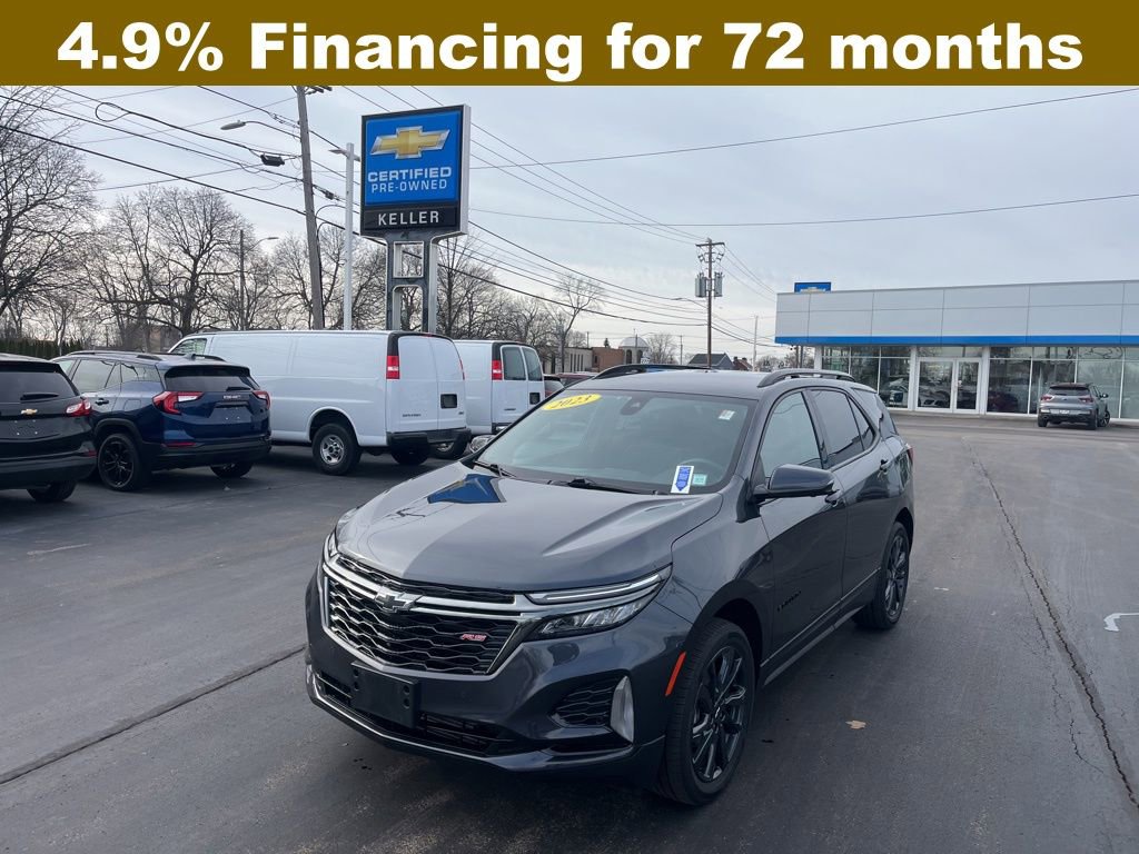 Certified 2023 Chevrolet Equinox RS AWD/4WD image 3