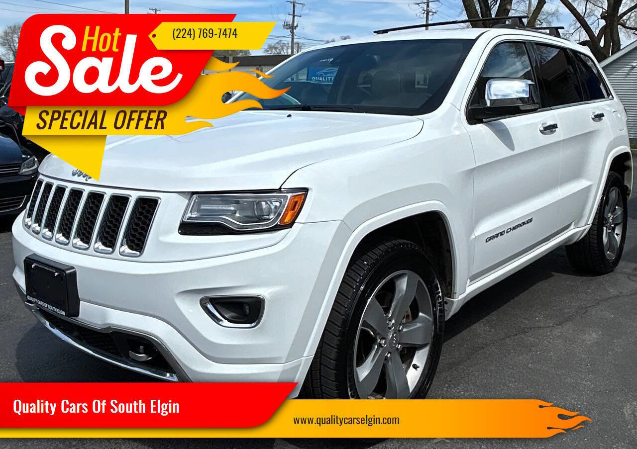 Used 2014 Jeep Grand Cherokee Overland w/ Advanced Technology Group AWD/4WD image 1