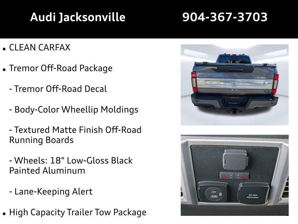 Used 2021 Ford F250 Platinum w/ Tremor Off-Road Package image 9