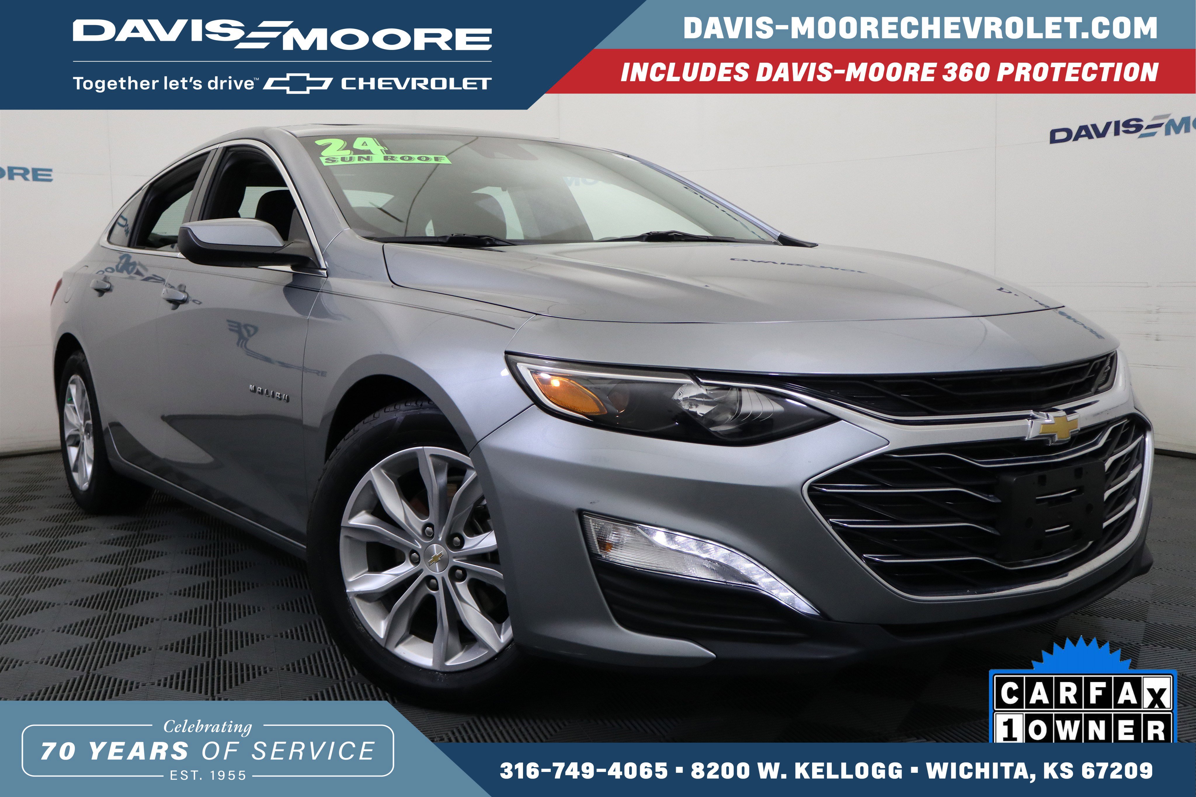 Certified 2024 Chevrolet Malibu LT