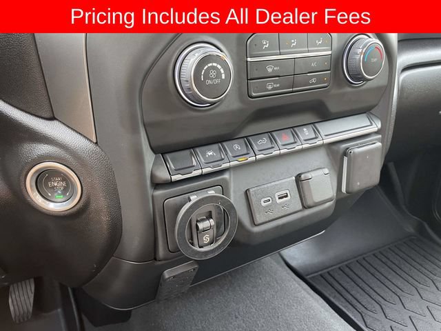 Used 2024 Chevrolet Silverado 1500 Custom w/ Turbomax Blackout Package AWD/4WD image 34
