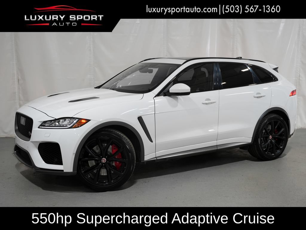 Used 2020 Jaguar F-PACE SVR AWD/4WD image 1