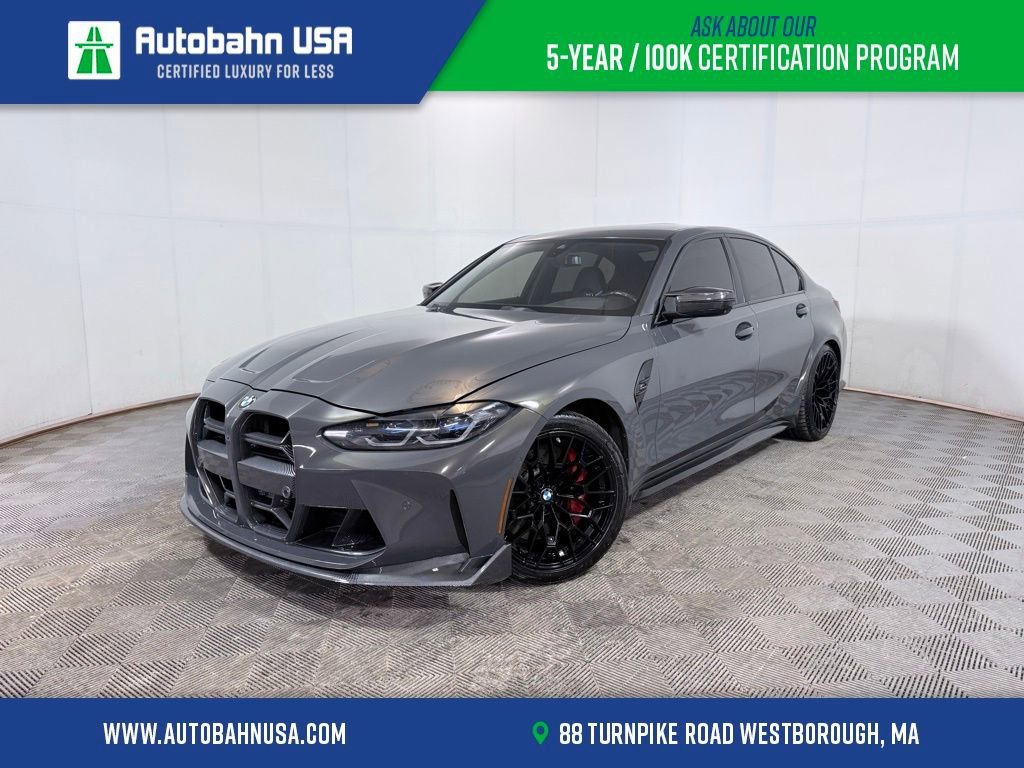 Used 2022 BMW M3 Competition w/ M Carbon Exterior Package image 1