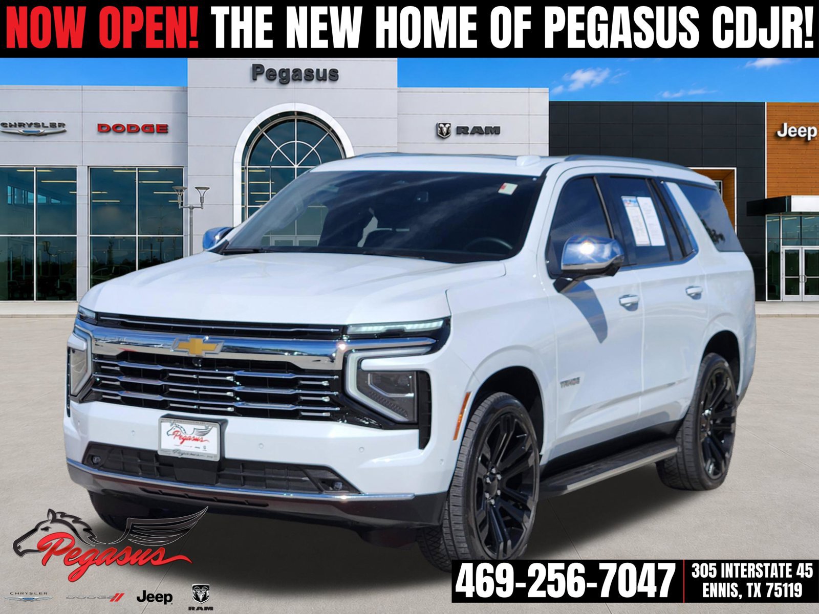 Used 2026 Chevrolet Tahoe Premier w/ Sun And Tow Package RWD image 2