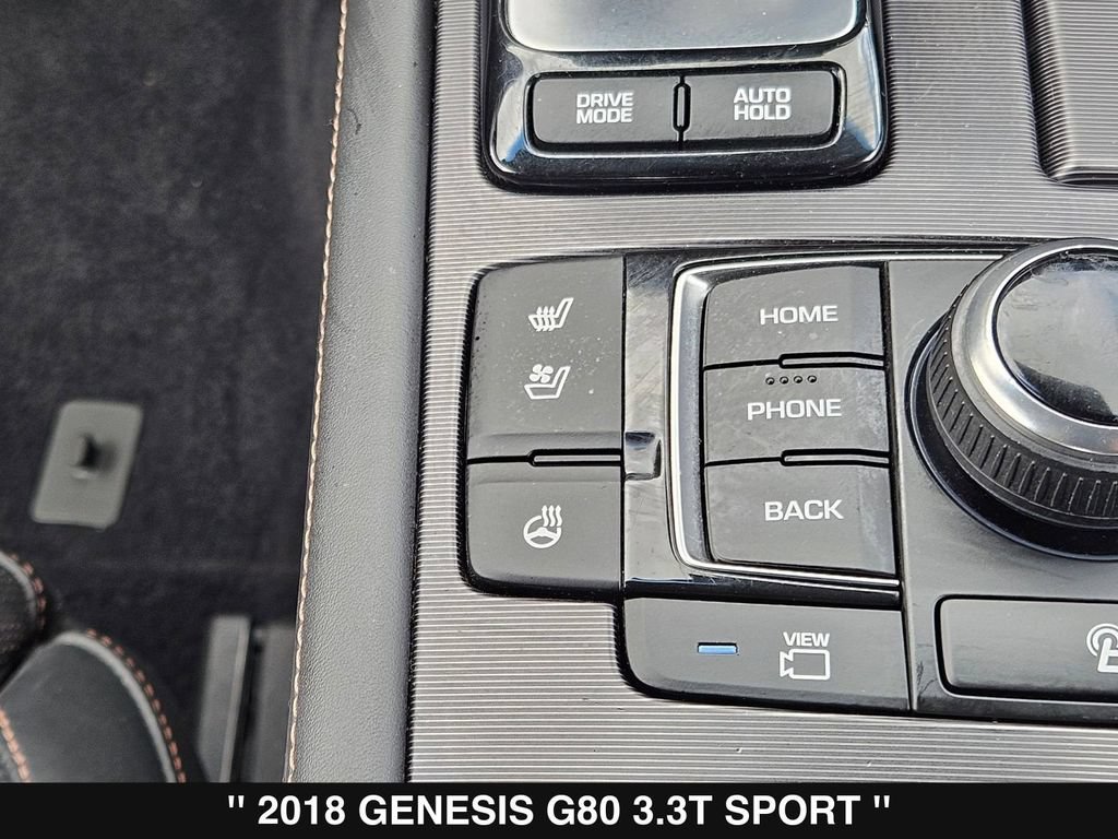 Used 2018 Genesis G80 3.3T Sport AWD/4WD image 24