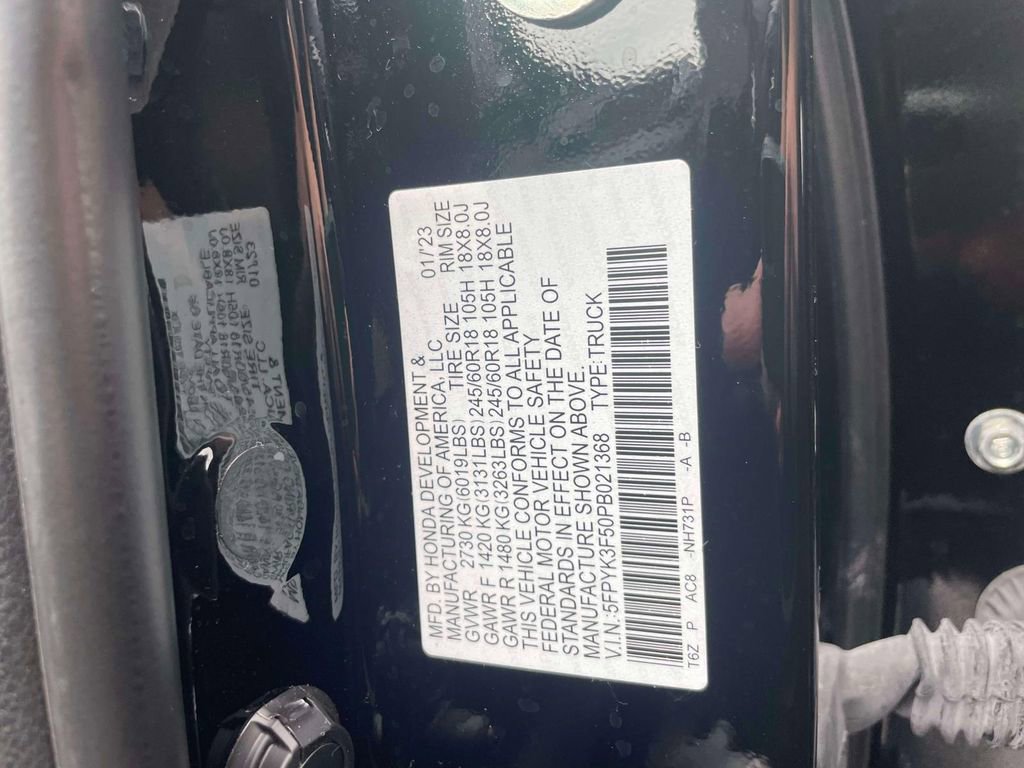 Certified 2023 Honda Ridgeline RTL image 20