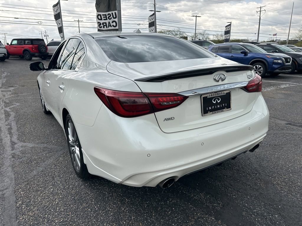 Certified 2023 INFINITI Q50 Luxe w/ Cargo Package AWD/4WD image 12
