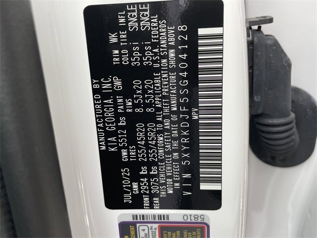 New 2025 Kia Sorento SX Prestige image 34