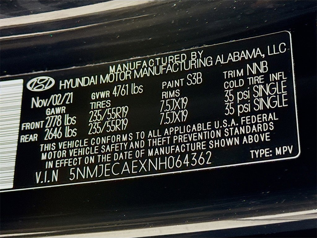 Used 2022 Hyundai Tucson Limited image 35