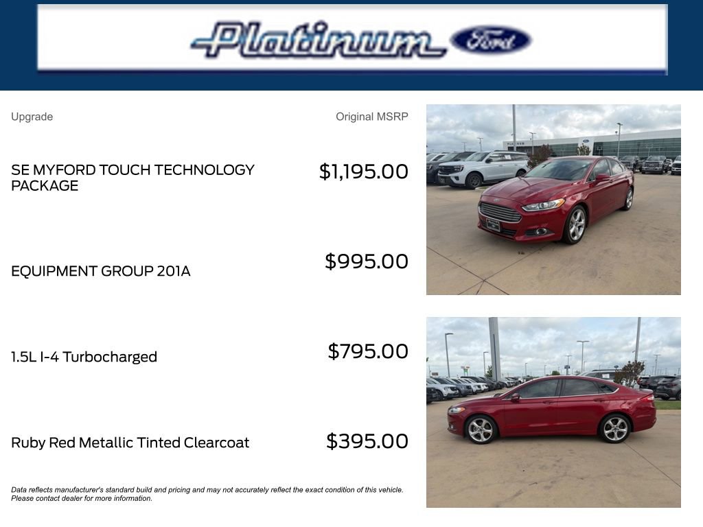 Used 2016 Ford Fusion SE image 11