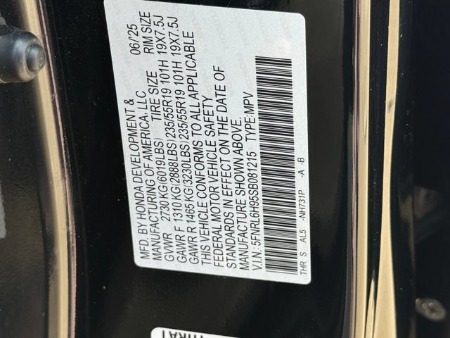 Certified 2025 Honda Odyssey Elite image 35