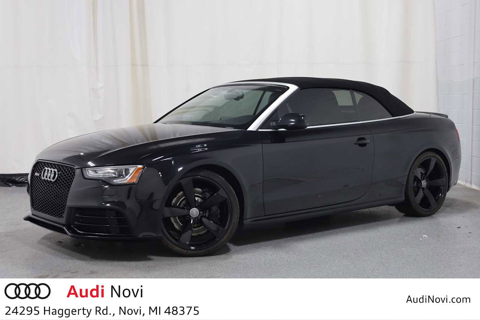 Used 2014 Audi RS 5 Cabriolet w/ Black Optic Package