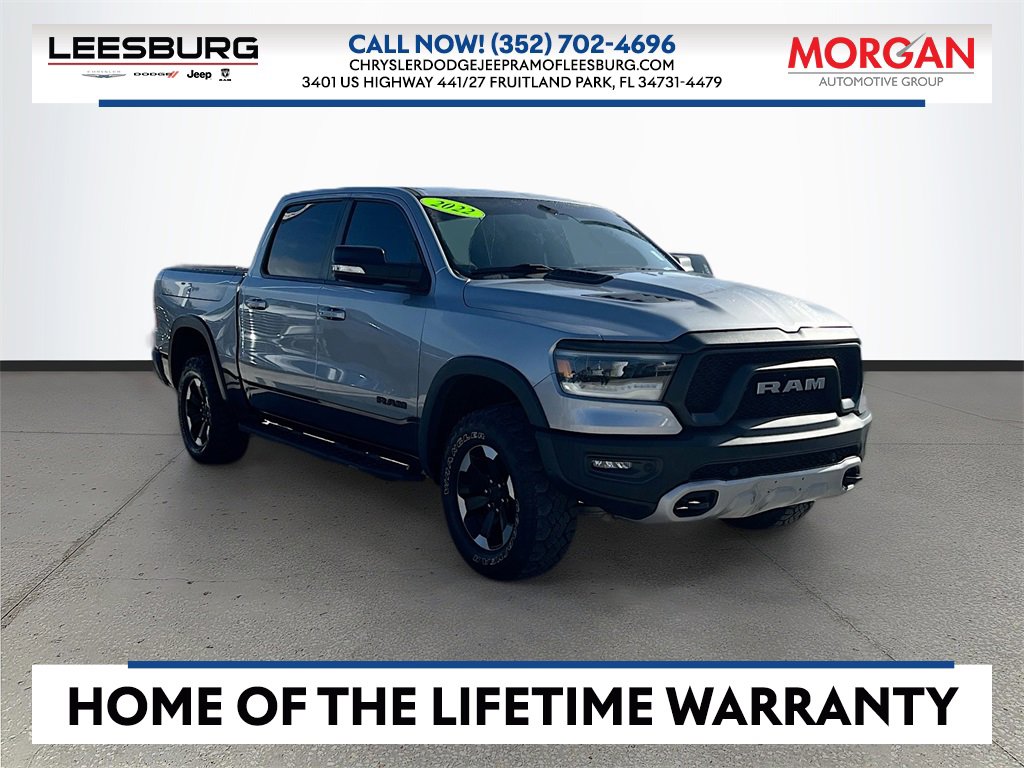 Certified 2022 RAM 1500 Rebel w/ Rebel Level B Equipment Group