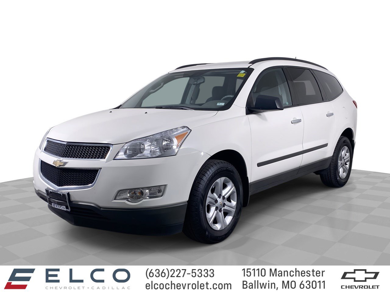 Certified 2012 Chevrolet Traverse LS