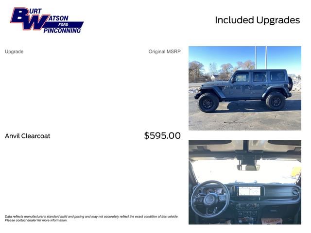 Used 2025 Jeep Wrangler Unlimited Rubicon 392 image 3