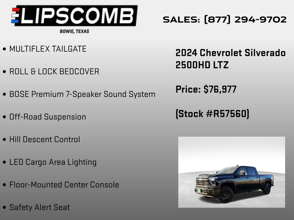 Used 2024 Chevrolet Silverado 2500 LTZ w/ LTZ Plus Package image 30