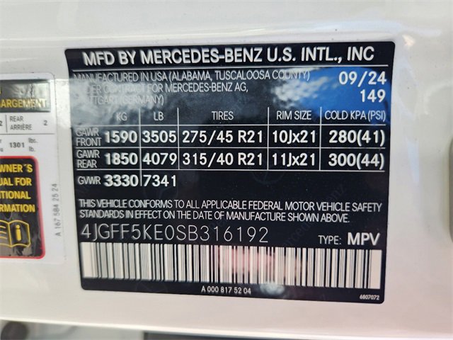 New 2025 Mercedes-Benz GLS 450 4MATIC image 32