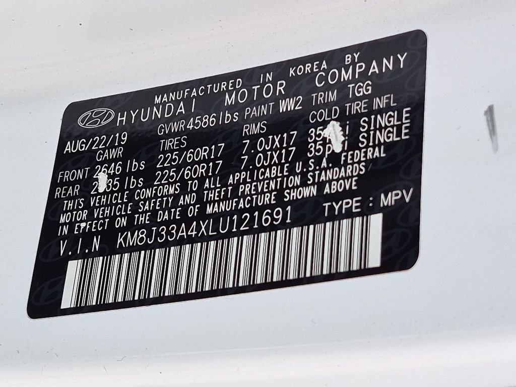 Used 2020 Hyundai Tucson Value FWD image 33