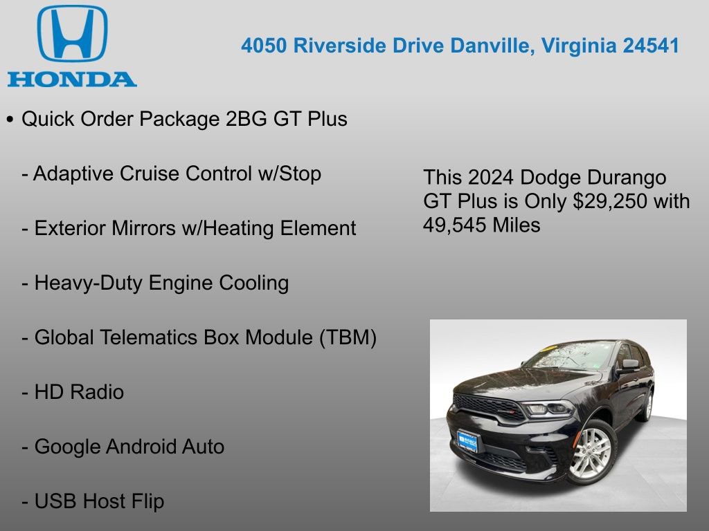 Used 2024 Dodge Durango GT image 22