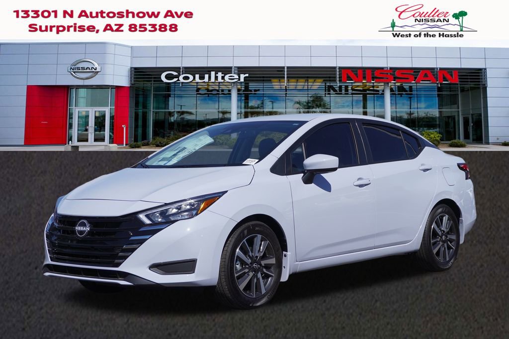 New 2025 Nissan Versa SV w/ Trunk Package FWD image 1