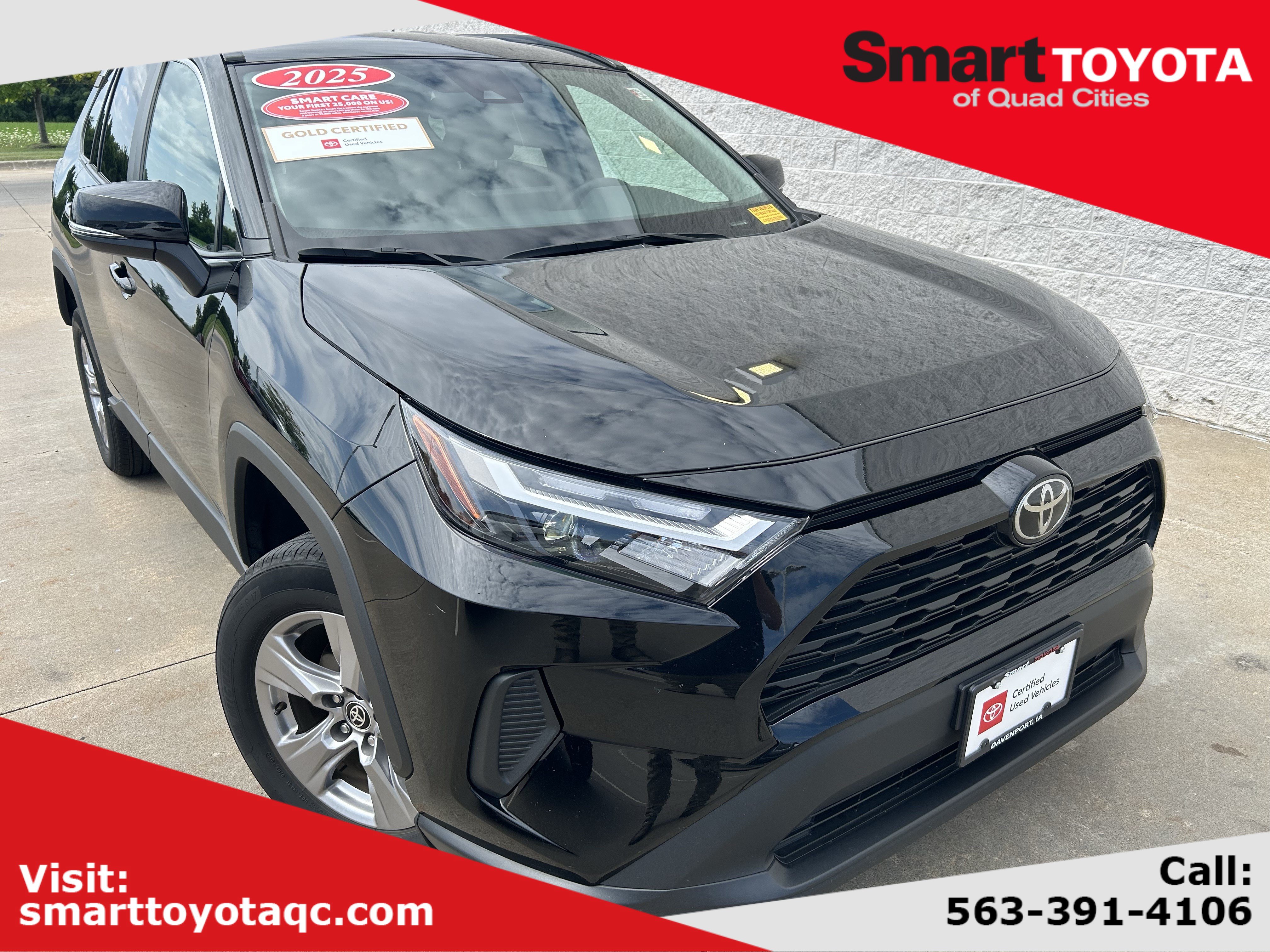 Certified 2025 Toyota RAV4 XLE FWD image 1
