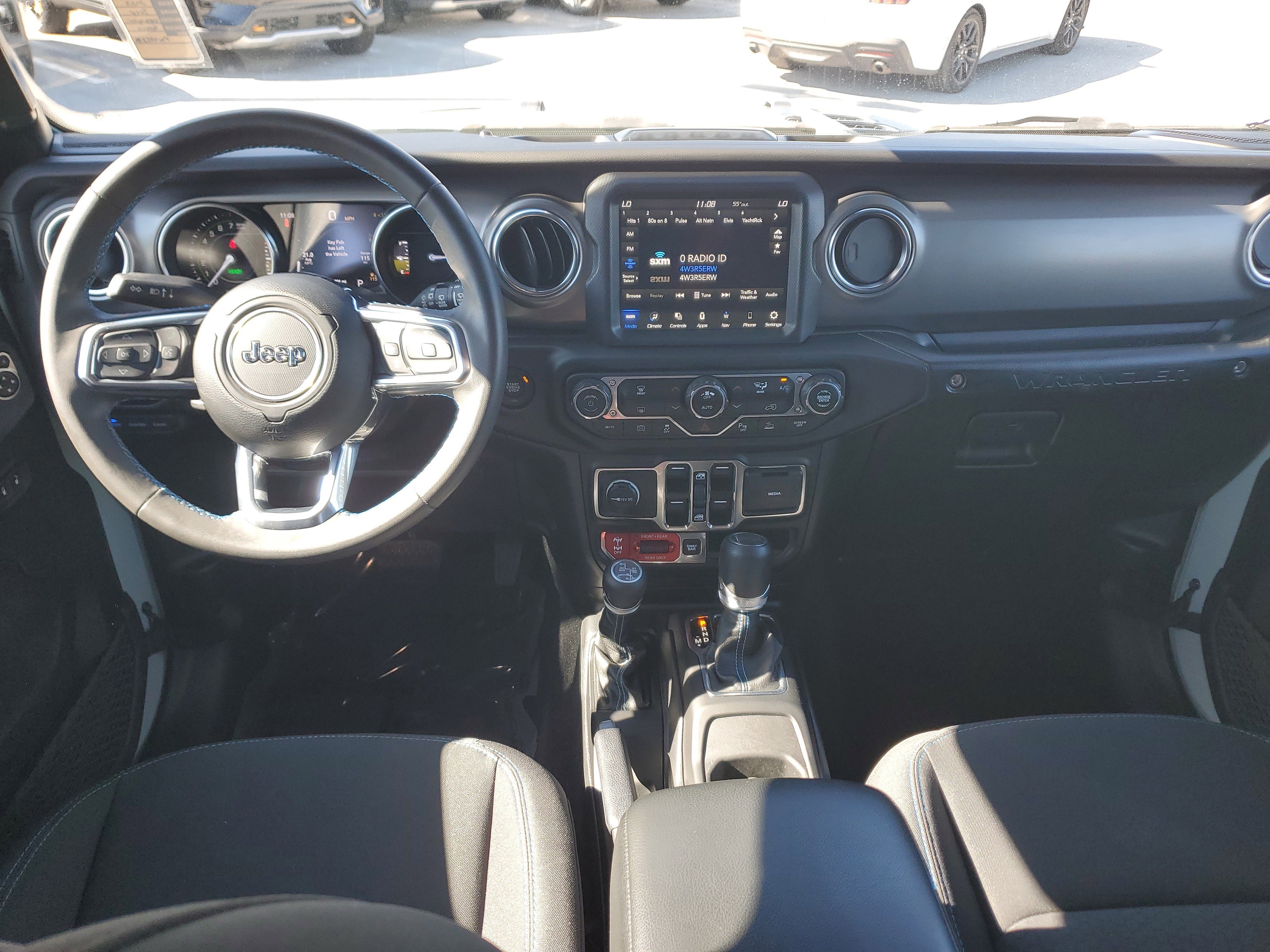 Used 2023 Jeep Wrangler Unlimited Rubicon 4xe w/ Safety Group image 16