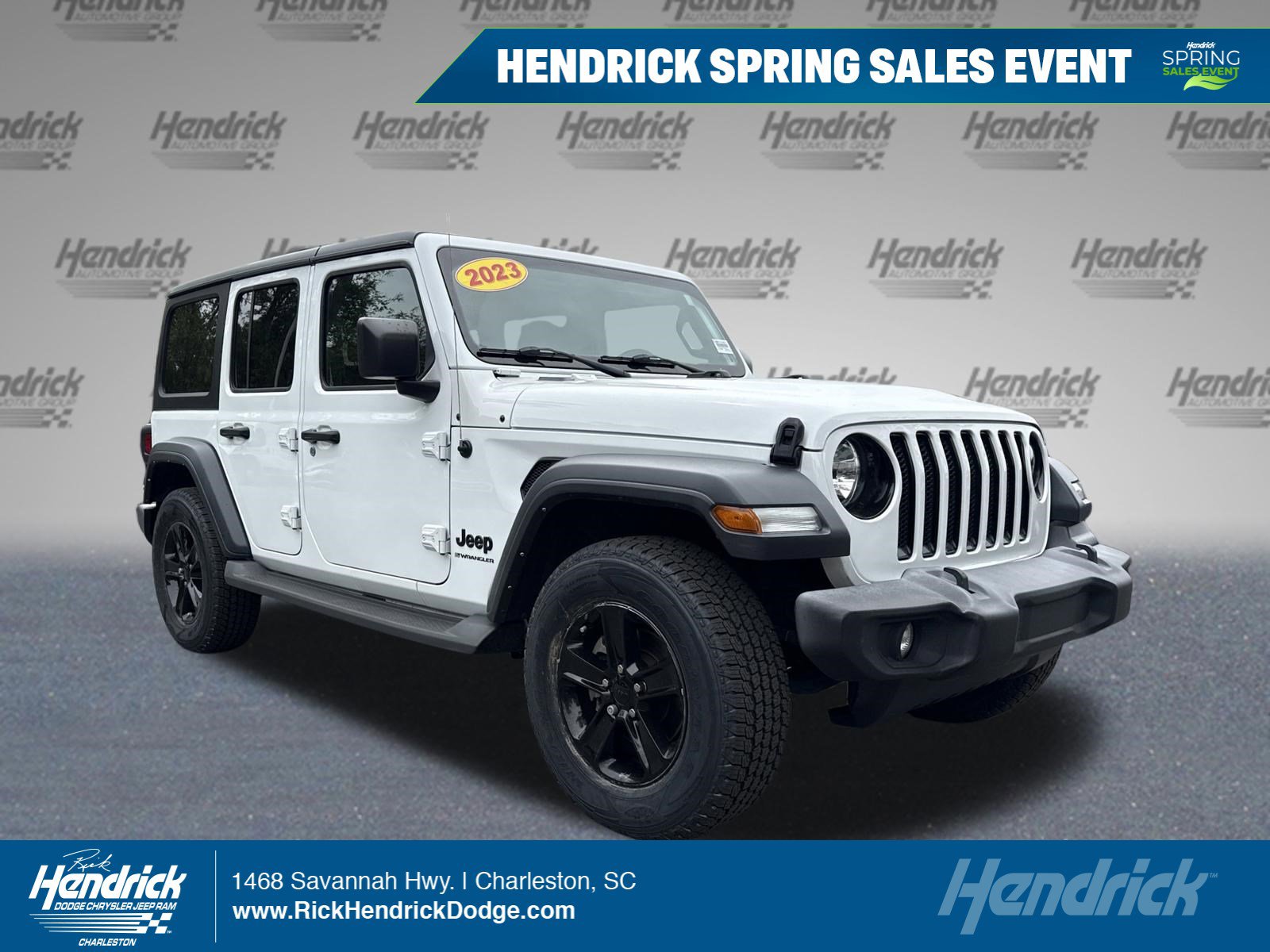 Used 2023 Jeep Wrangler Unlimited Sport image 1