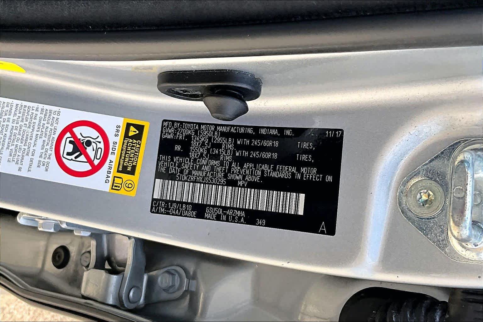 Used 2018 Toyota Highlander XLE FWD image 32